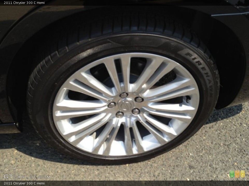 2011 Chrysler 300 C Hemi Wheel and Tire Photo #84858811