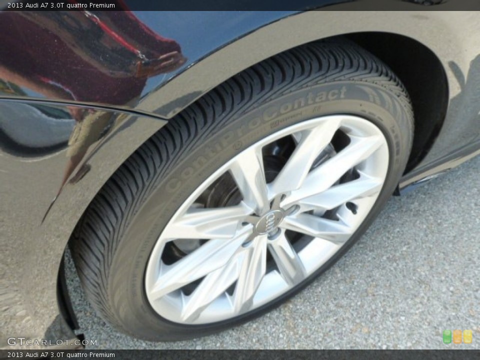 2013 Audi A7 3.0T quattro Premium Wheel and Tire Photo #84865514