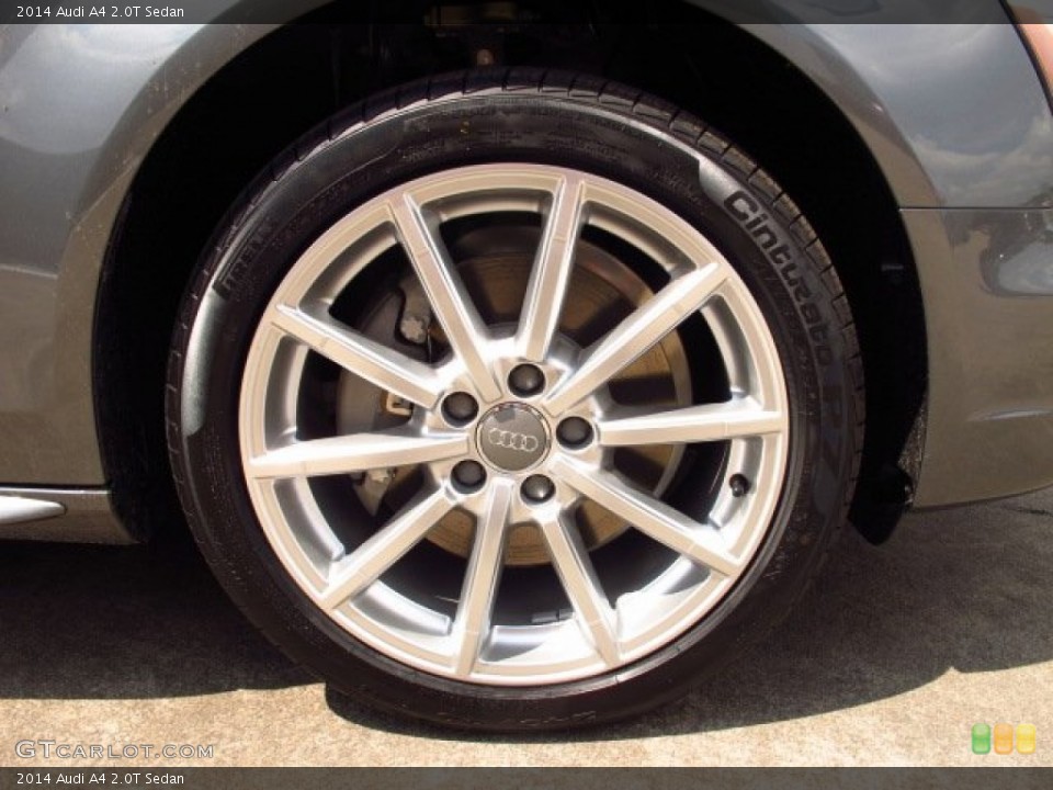2014 Audi A4 2.0T Sedan Wheel and Tire Photo #84873407
