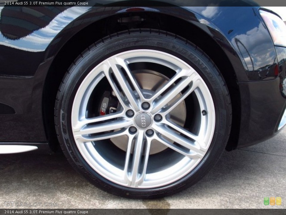 2014 Audi S5 3.0T Premium Plus quattro Coupe Wheel and Tire Photo #84877997