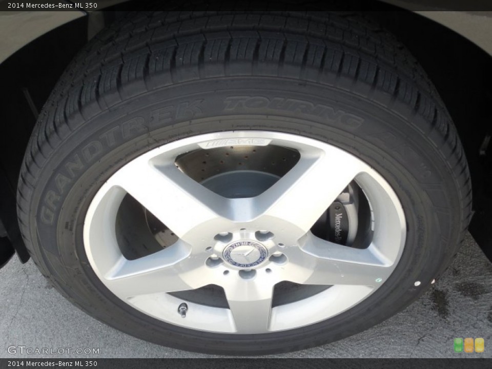 2014 Mercedes-Benz ML 350 Wheel and Tire Photo #84883445