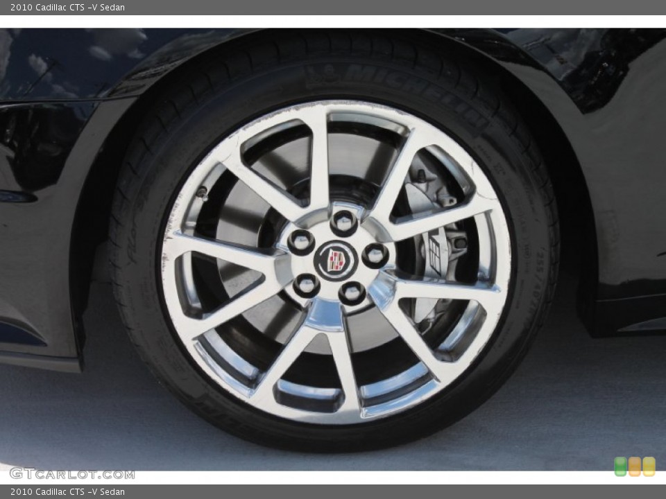 2010 Cadillac CTS -V Sedan Wheel and Tire Photo #84889217