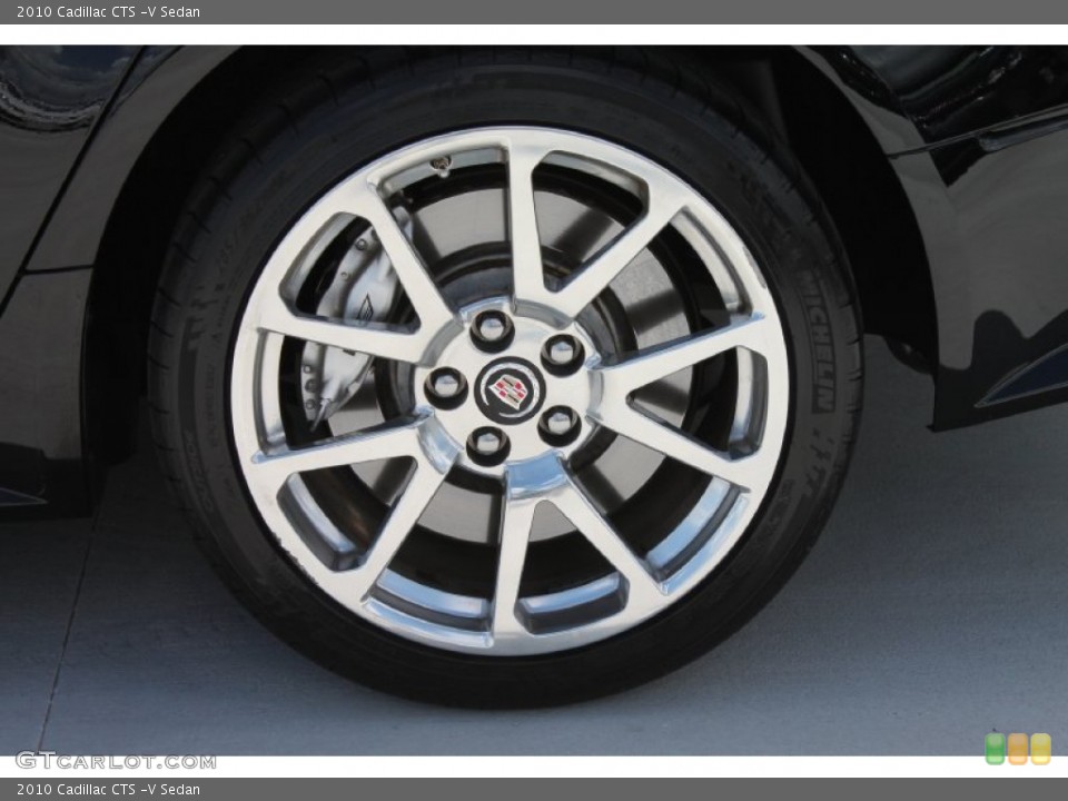 2010 Cadillac CTS -V Sedan Wheel and Tire Photo #84889256