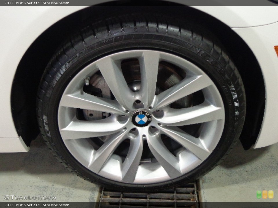 2013 BMW 5 Series 535i xDrive Sedan Wheel and Tire Photo #84898076