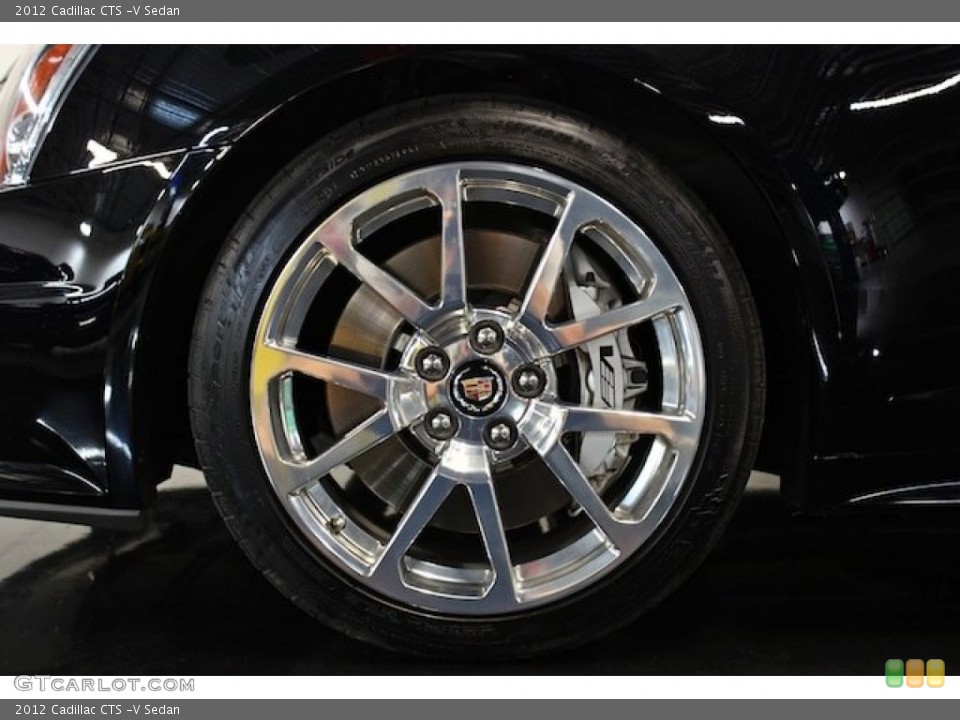 2012 Cadillac CTS -V Sedan Wheel and Tire Photo #84900941