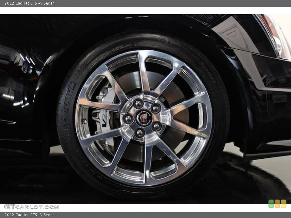 2012 Cadillac CTS -V Sedan Wheel and Tire Photo #84900959