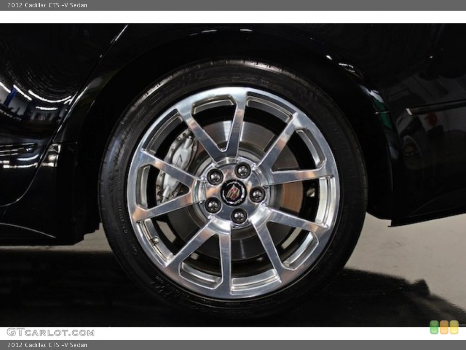 2012 Cadillac CTS -V Sedan Wheel and Tire Photo #84900977