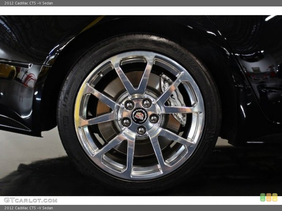 2012 Cadillac CTS -V Sedan Wheel and Tire Photo #84900992