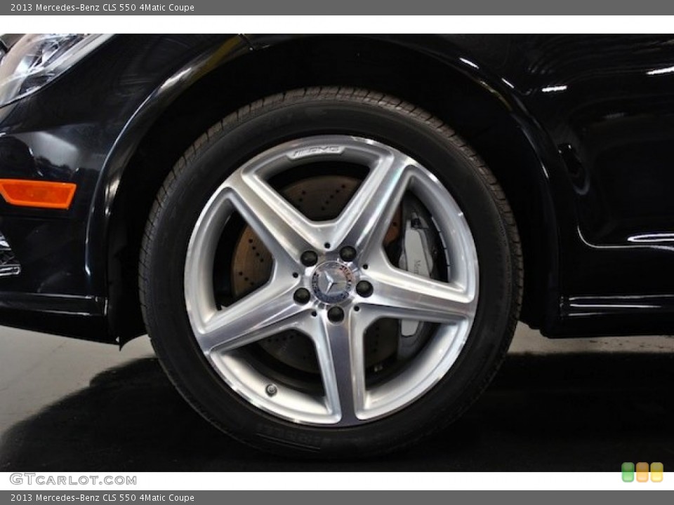 2013 Mercedes-Benz CLS 550 4Matic Coupe Wheel and Tire Photo #84901832