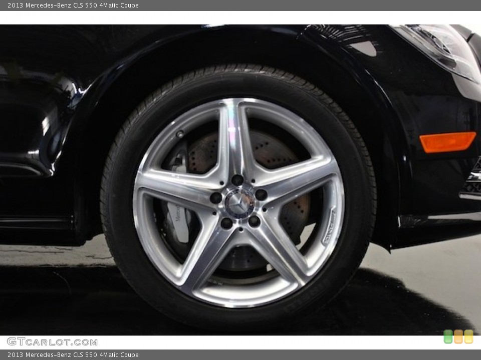 2013 Mercedes-Benz CLS 550 4Matic Coupe Wheel and Tire Photo #84901850