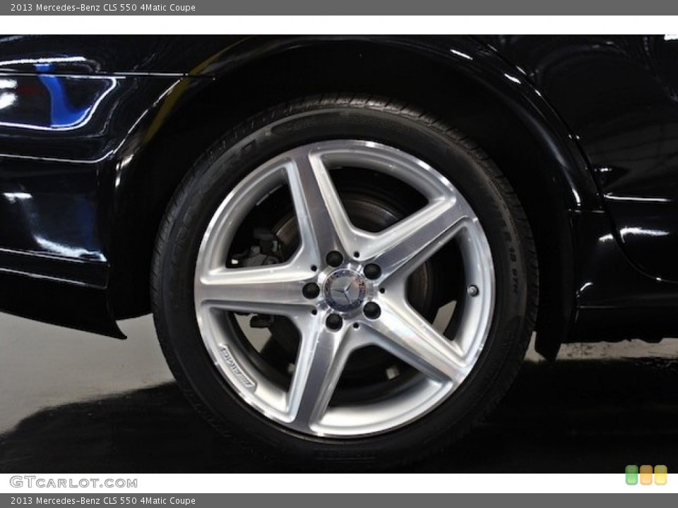 2013 Mercedes-Benz CLS 550 4Matic Coupe Wheel and Tire Photo #84901874