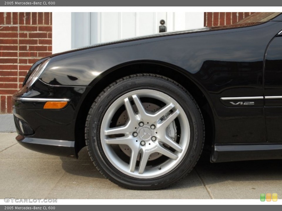 2005 Mercedes-Benz CL 600 Wheel and Tire Photo #84911494