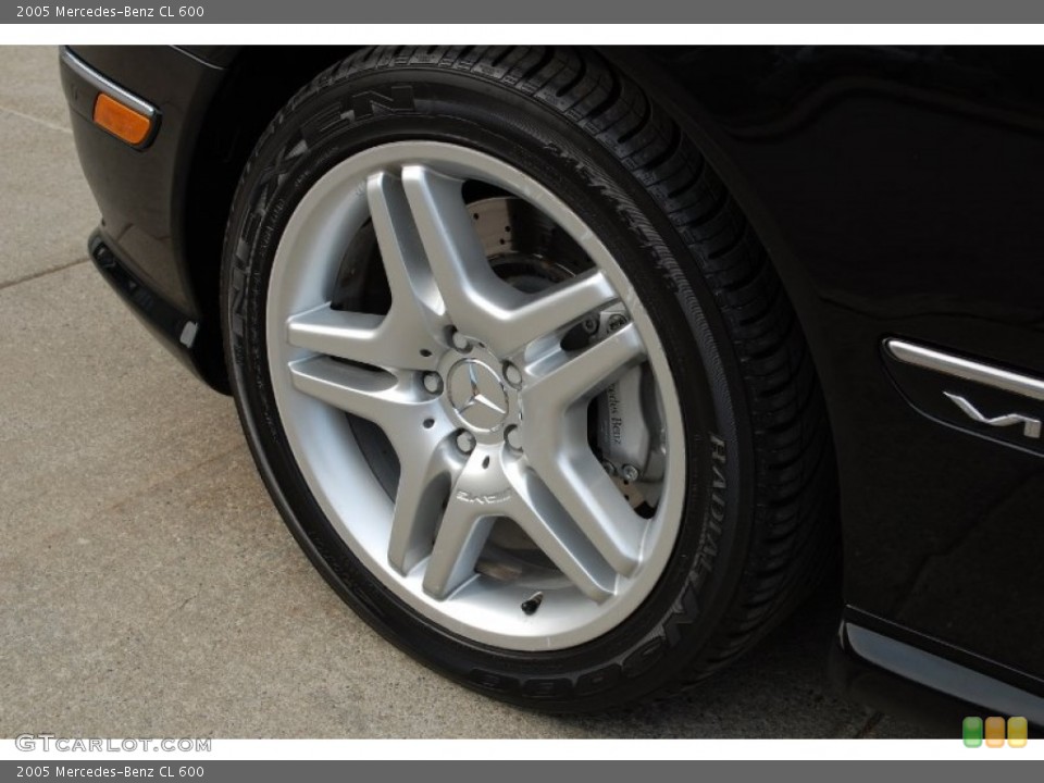2005 Mercedes-Benz CL 600 Wheel and Tire Photo #84912288