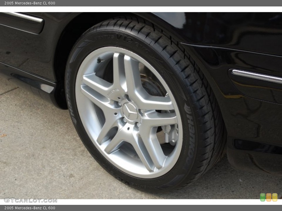 2005 Mercedes-Benz CL 600 Wheel and Tire Photo #84912316