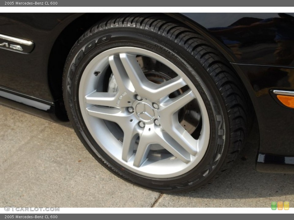 2005 Mercedes-Benz CL 600 Wheel and Tire Photo #84912361