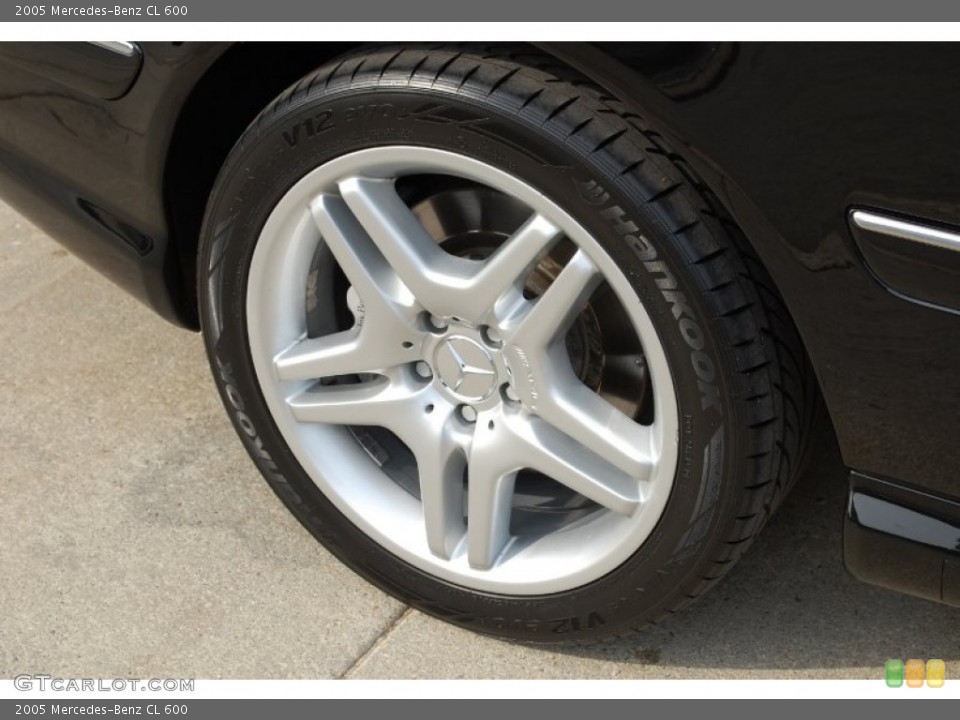 2005 Mercedes-Benz CL 600 Wheel and Tire Photo #84912382