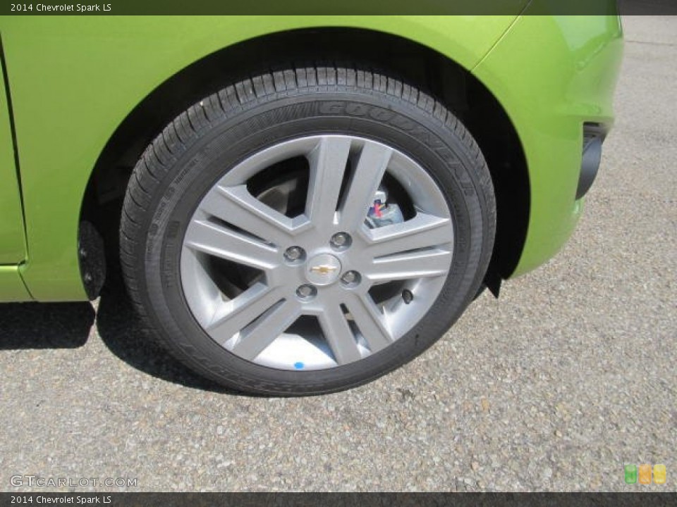 2014 Chevrolet Spark LS Wheel and Tire Photo #84915046