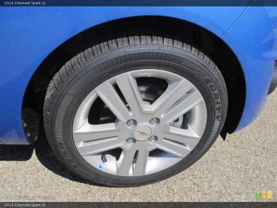 2014 Chevrolet Spark LS Wheel and Tire Photo #84915430