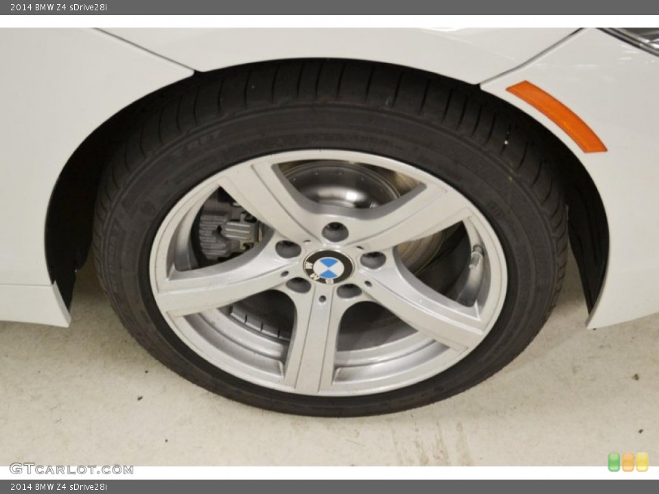 2014 BMW Z4 sDrive28i Wheel and Tire Photo #84919463