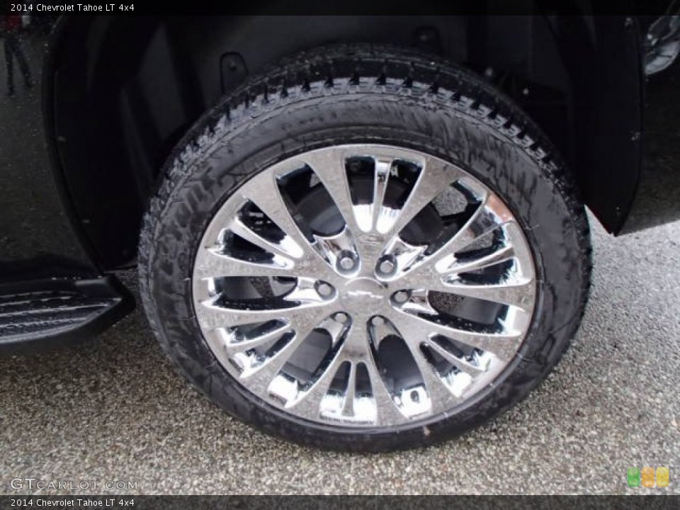 2014 Chevrolet Tahoe LT 4x4 Wheel and Tire Photo #84925693