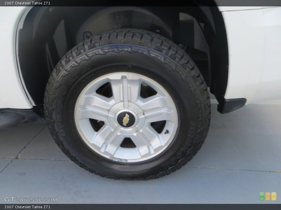 2007 Chevrolet Tahoe Z71 Wheel and Tire Photo #84932191