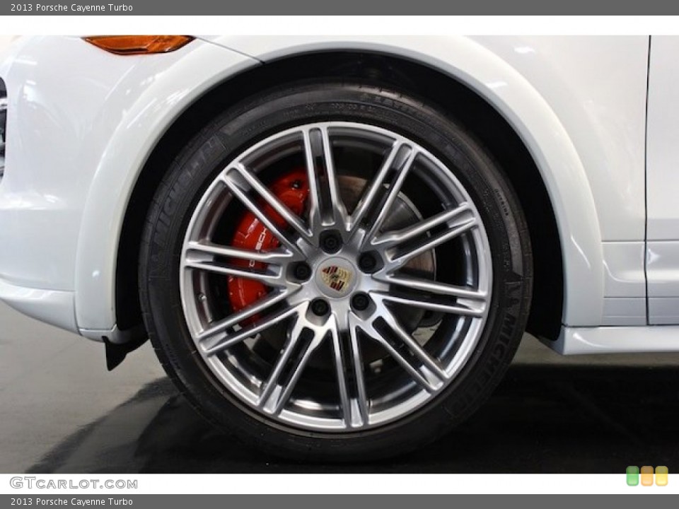 2013 Porsche Cayenne Turbo Wheel and Tire Photo #84933529