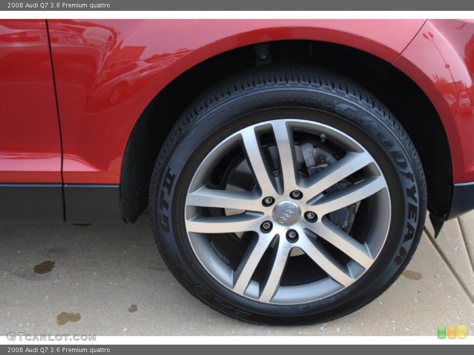 2008 Audi Q7 3.6 Premium quattro Wheel and Tire Photo #84937162
