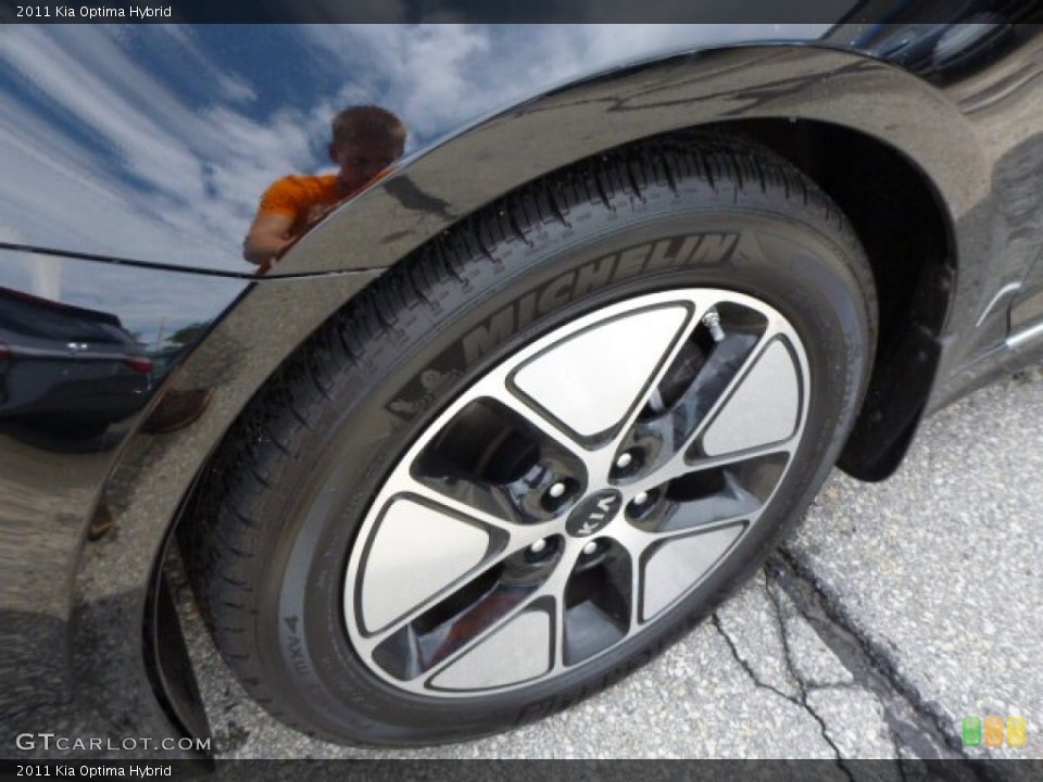 2011 Kia Optima Hybrid Wheel and Tire Photo #84939265
