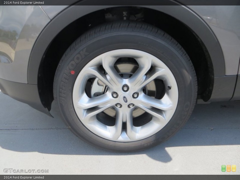 2014 Ford Explorer Limited Wheel and Tire Photo #84939460