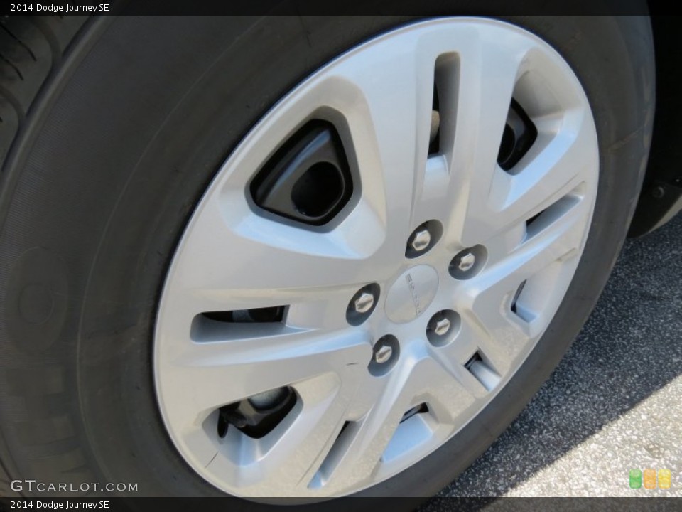 2014 Dodge Journey SE Wheel and Tire Photo #84942058