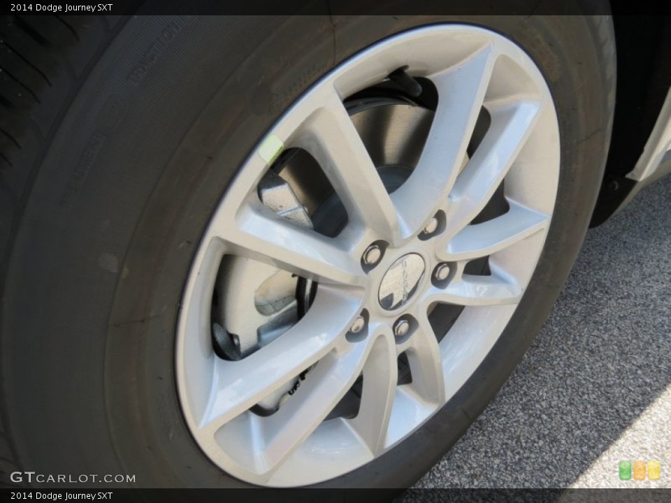 2014 Dodge Journey SXT Wheel and Tire Photo #84942343