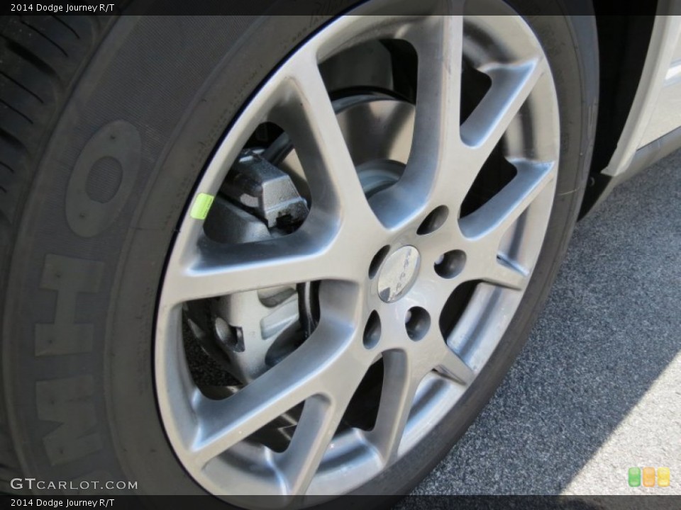 2014 Dodge Journey R/T Wheel and Tire Photo #84943123
