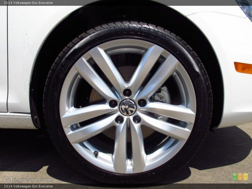 2014 Volkswagen Eos Executive Wheel and Tire Photo #84947503