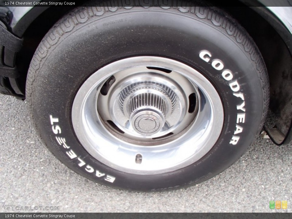 1974 Chevrolet Corvette Stingray Coupe Wheel and Tire Photo #84949195