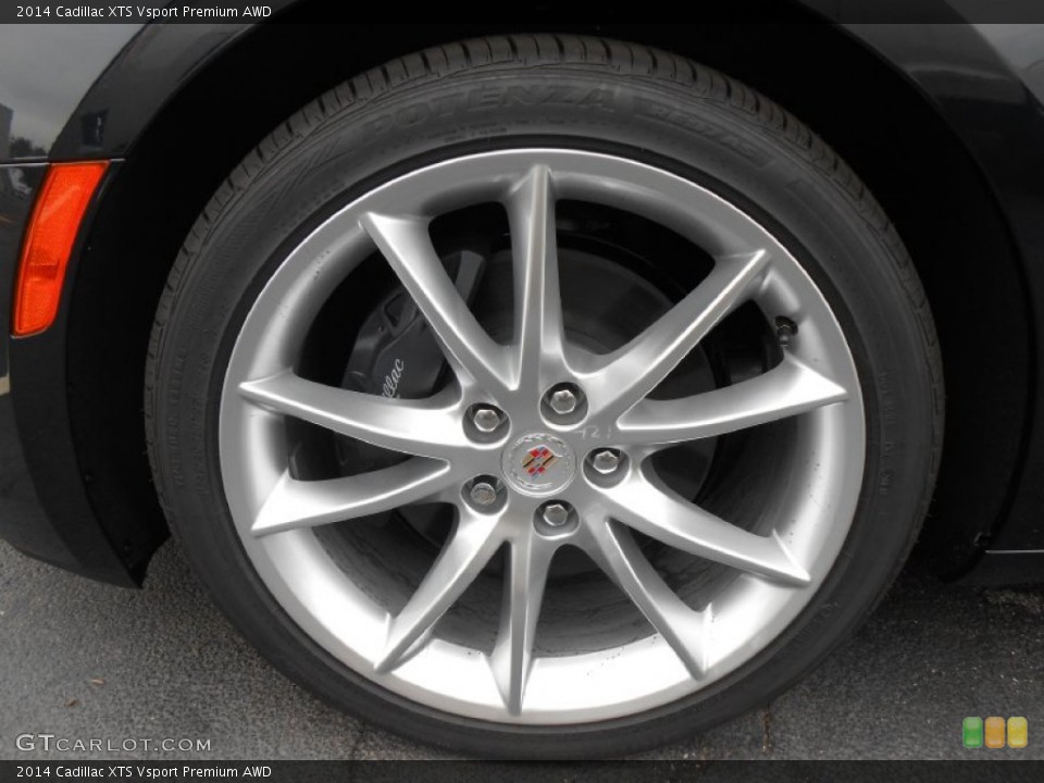 2014 Cadillac XTS Vsport Premium AWD Wheel and Tire Photo #84956425