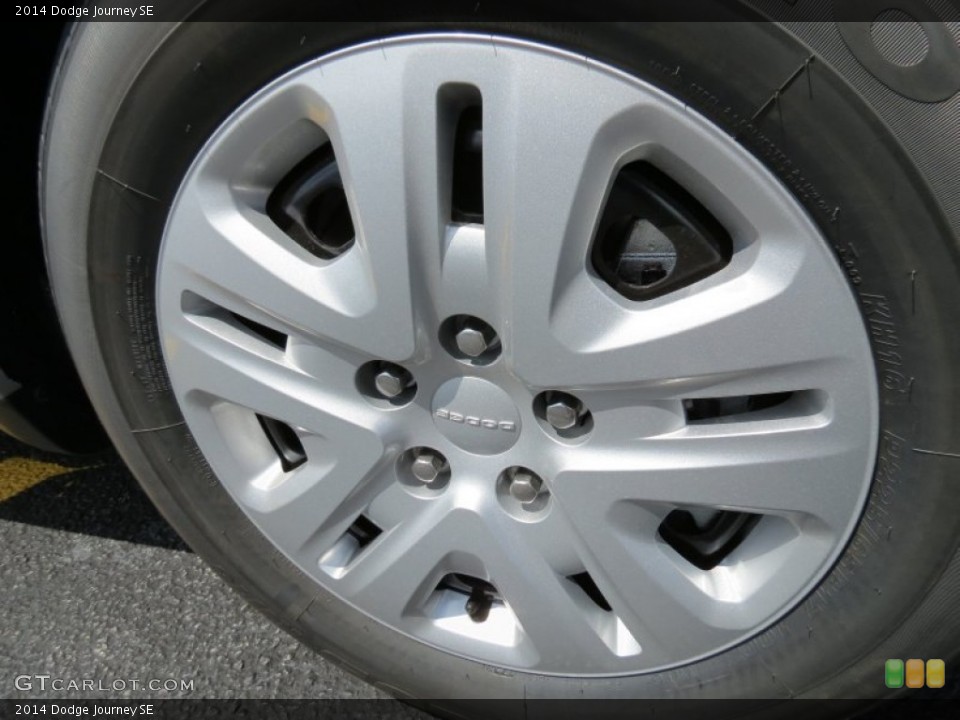 2014 Dodge Journey SE Wheel and Tire Photo #84959486
