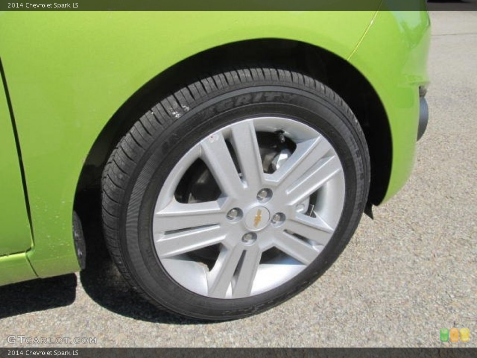 2014 Chevrolet Spark LS Wheel and Tire Photo #84965512