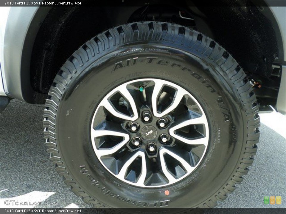 2013 Ford F150 SVT Raptor SuperCrew 4x4 Wheel and Tire Photo #84976312