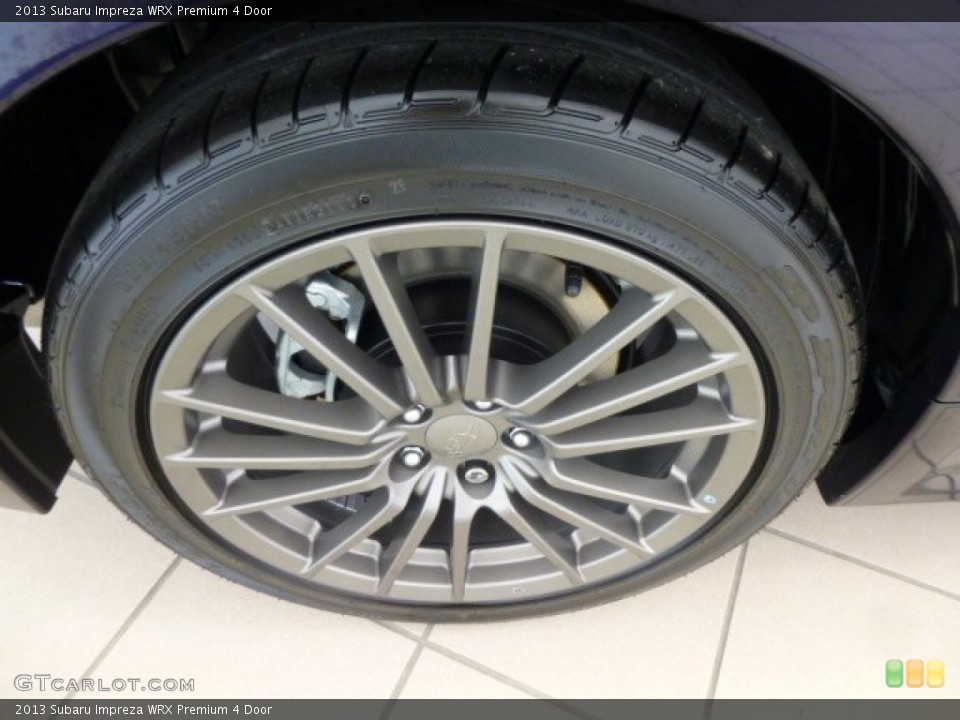 2013 Subaru Impreza WRX Premium 4 Door Wheel and Tire Photo #84976463