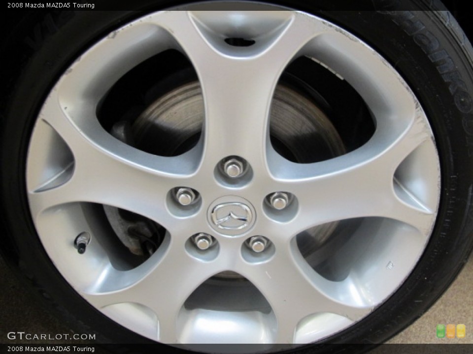 2008 Mazda MAZDA5 Touring Wheel and Tire Photo #84977078