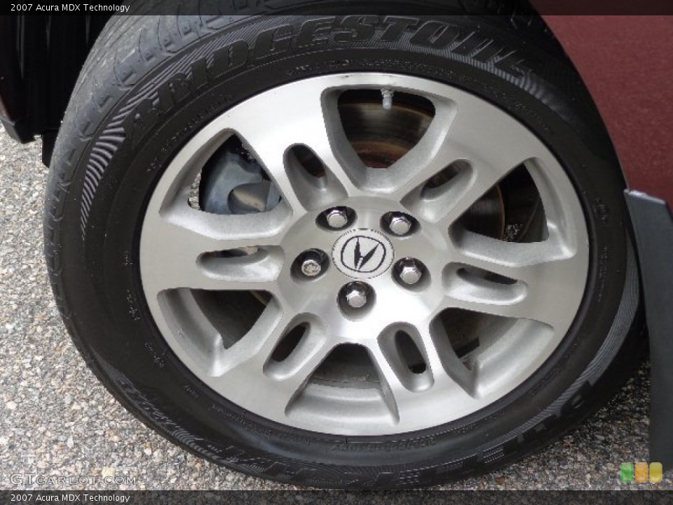 2007 Acura MDX Technology Wheel and Tire Photo #84977384