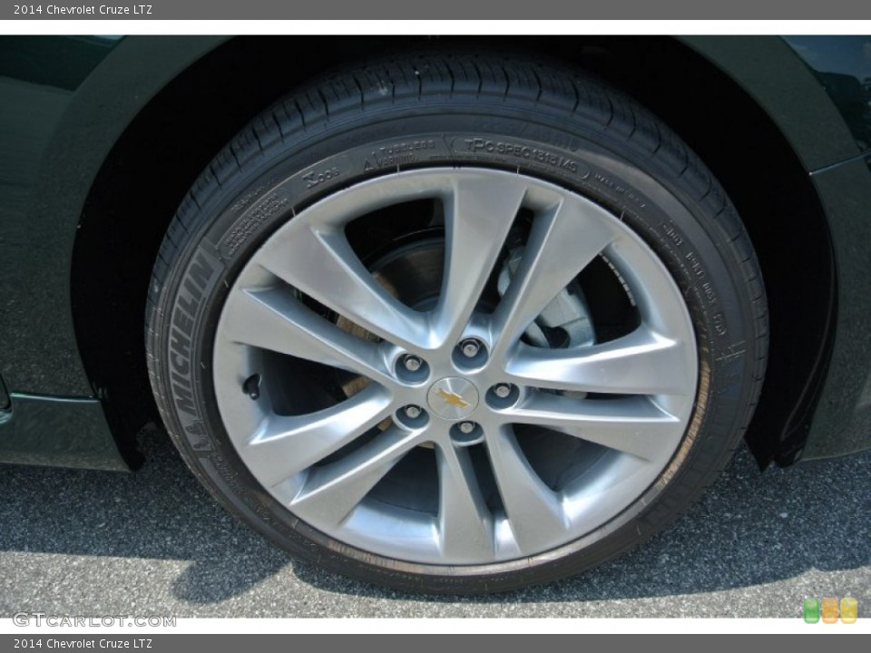 2014 Chevrolet Cruze LTZ Wheel and Tire Photo #84979844