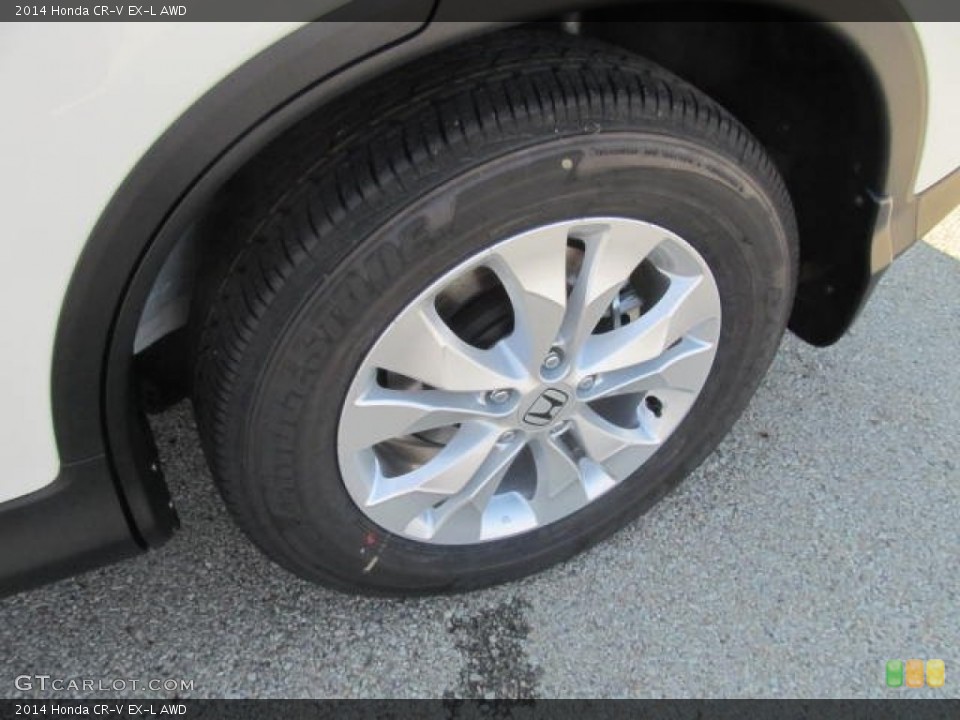 2014 Honda CR-V EX-L AWD Wheel and Tire Photo #84983600