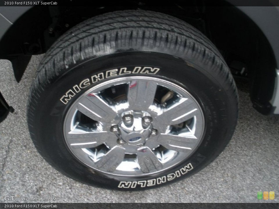 2010 Ford F150 XLT SuperCab Wheel and Tire Photo #84998051