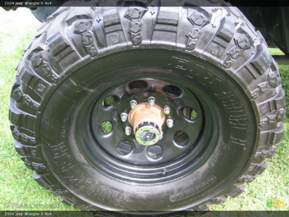 2004 Jeep Wrangler Custom Wheel and Tire Photo #84999521