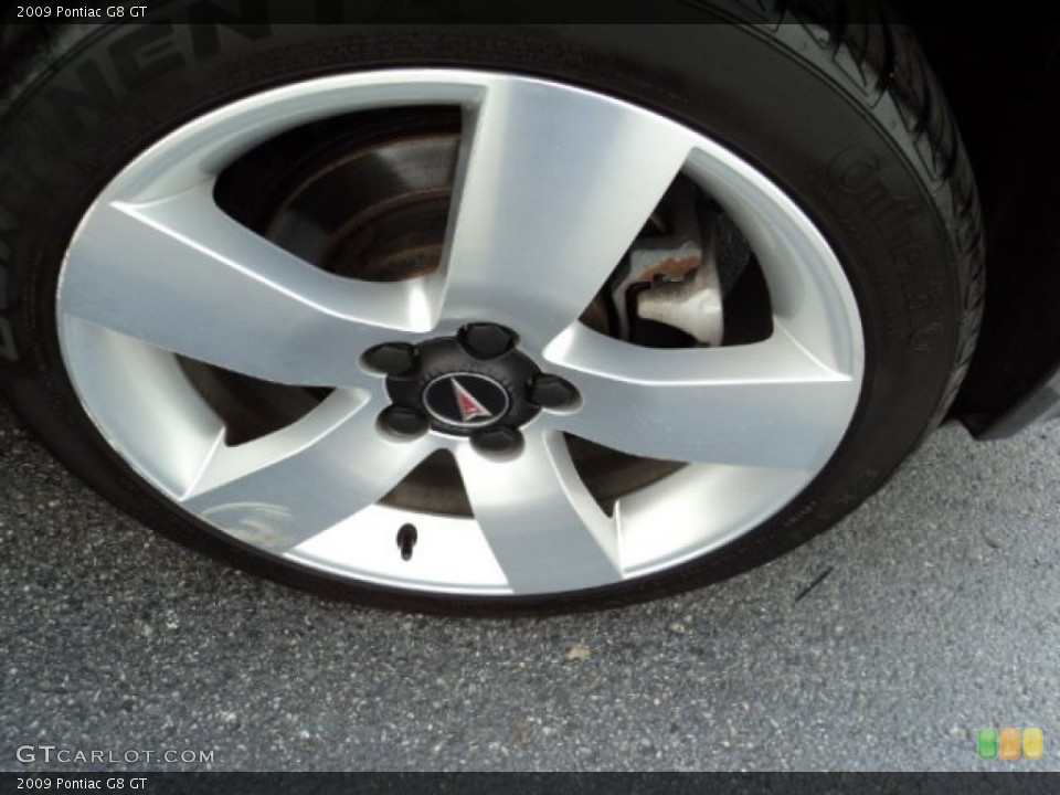 2009 Pontiac G8 GT Wheel and Tire Photo #85001078