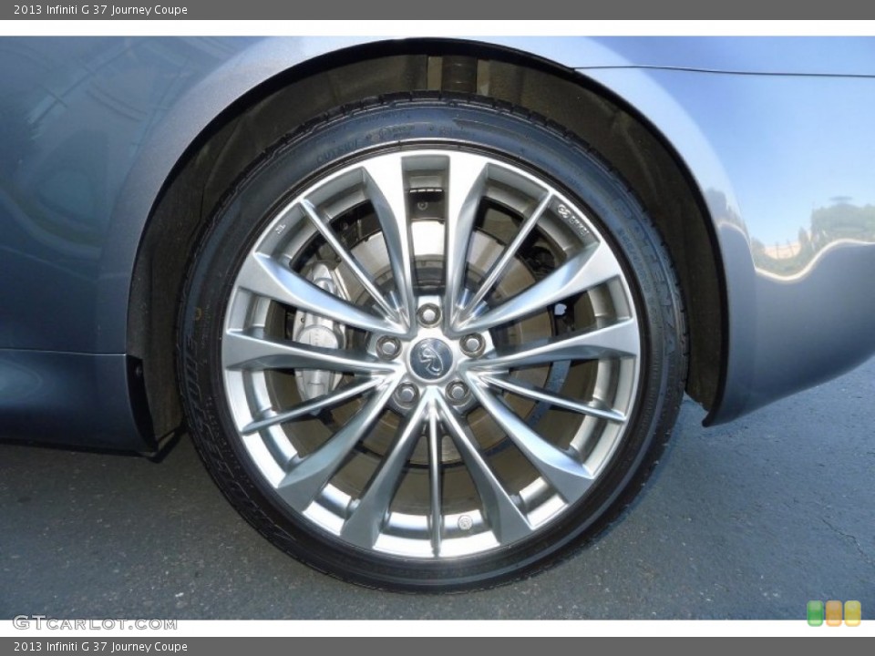 2013 Infiniti G 37 Journey Coupe Wheel and Tire Photo #85008092