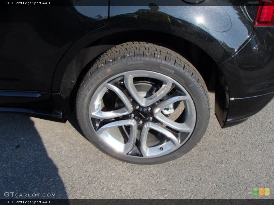2013 Ford Edge Sport AWD Wheel and Tire Photo #85009547