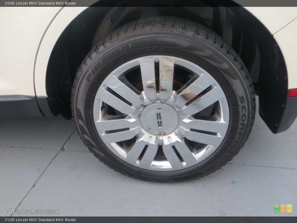 2008 Lincoln MKX  Wheel and Tire Photo #85009577