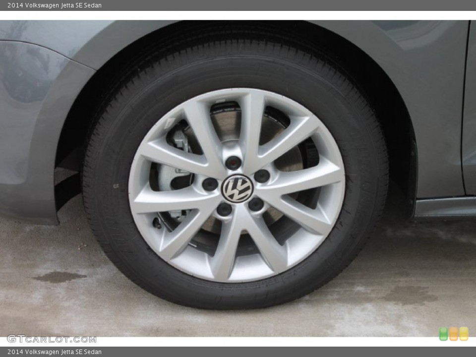 2014 Volkswagen Jetta SE Sedan Wheel and Tire Photo #85022711